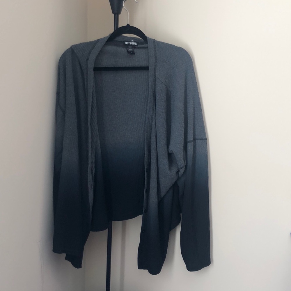 Ombré knit sweater